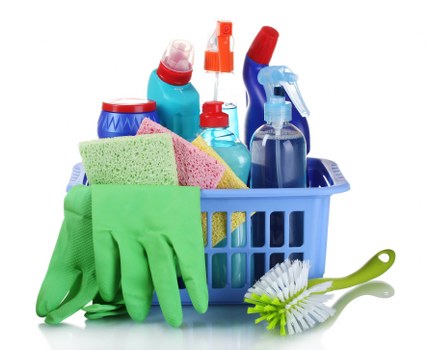 Local carpet cleaning team in Cowley working carefully on a residential carpet